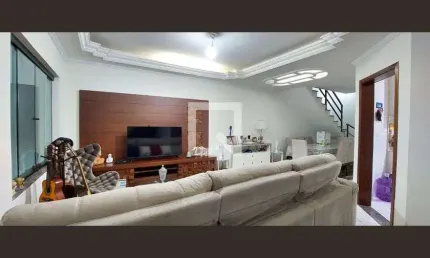 Casa para Aluguel - Jardim Progresso, 3 Quartos,  200 m² - Santo André