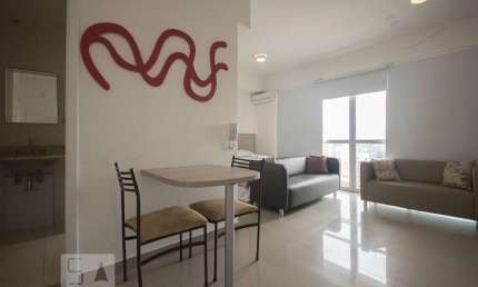 Kitnet / Stúdio para Aluguel - Brooklin, 1 Quarto,  27 m² - São Paulo