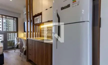 Kitnet / stúdio para aluguel - campo belo, 1 quarto,  25 m² - são paulo