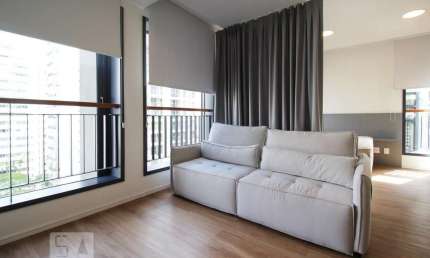 Apartamento para Aluguel - Moema, 1 Quarto,  40 m² - São Paulo