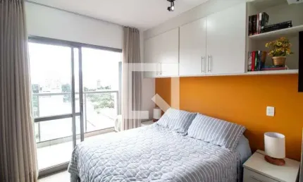 Kitnet / stúdio para aluguel - brooklin, 1 quarto,  30 m² - são paulo