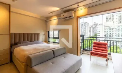 Kitnet / stúdio para aluguel - pinheiros, 1 quarto,  30 m² - são paulo