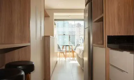Kitnet / Stúdio para Aluguel - Vila Clementino, 1 Quarto,  28 m² - São Paulo