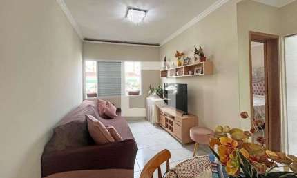 Apartamento para Aluguel - Embaré, 1 Quarto,  52 m² - Santos