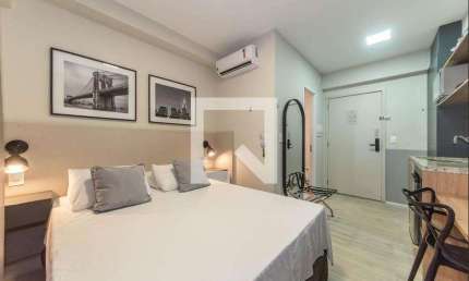 Kitnet / Stúdio para Aluguel - Brooklin, 1 Quarto,  23 m² - São Paulo