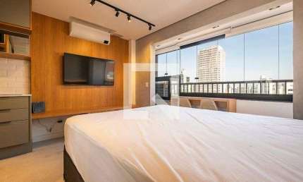 Kitnet / Stúdio para Aluguel - Pinheiros, 1 Quarto,  25 m² - São Paulo