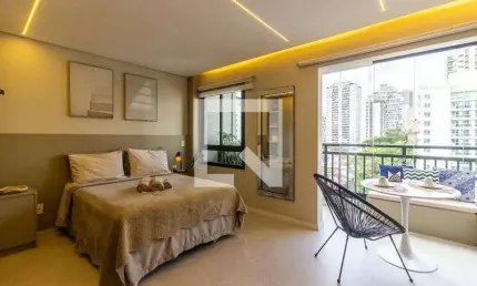 Kitnet / Stúdio para Aluguel - Pinheiros, 1 Quarto,  30 m² - São Paulo