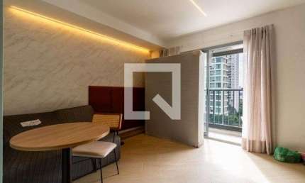 Kitnet / Stúdio para Aluguel - Brooklin, 1 Quarto,  24 m² - São Paulo