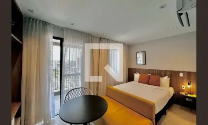 Kitnet / stúdio para aluguel - brooklin, 1 quarto,  26 m² - são paulo