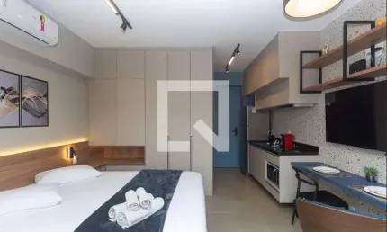 Kitnet / stúdio para aluguel - perdizes, 1 quarto,  24 m² - são paulo
