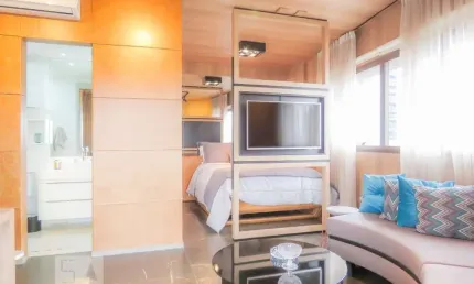 Kitnet / Stúdio para Aluguel - Vila Olímpia, 1 Quarto,  48 m² - São Paulo