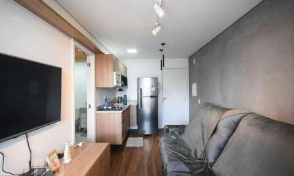Apartamento para Aluguel - Real Parque, 1 Quarto,  35 m² - São Paulo