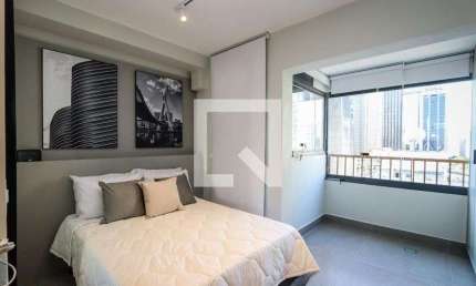 Kitnet / Stúdio para Aluguel - Jardim Paulista, 1 Quarto,  20 m² - São Paulo