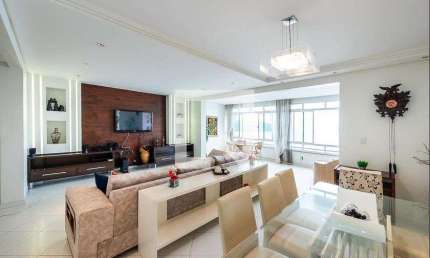 Apartamento para Aluguel - Gonzaga , 3 Quartos,  130 m² - Santos