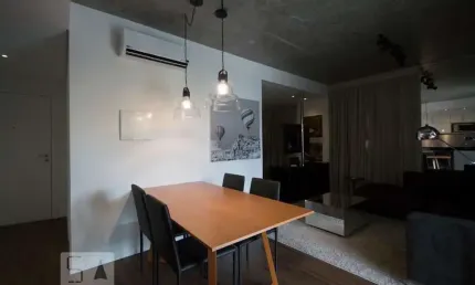 Apartamento para Aluguel - Brooklin, 1 Quarto,  62 m² - São Paulo