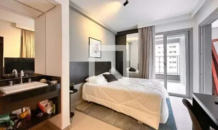 Kitnet / Stúdio para Aluguel - Perdizes, 1 Quarto,  78 m² - São Paulo