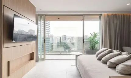 Kitnet / Stúdio para Aluguel - Vila Olímpia, 1 Quarto,  53 m² - São Paulo