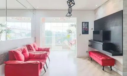 Cobertura para Aluguel - Jardim Éster Yolanda, 2 Quartos,  139 m² - São Paulo