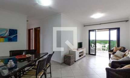 Apartamento para Aluguel - Guilhermina, 3 Quartos,  100 m² - Praia Grande