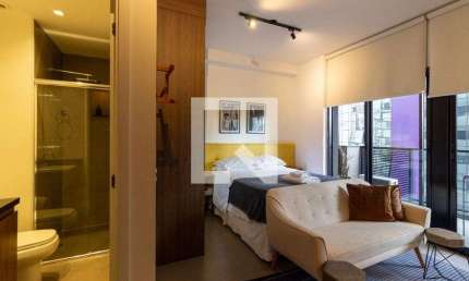 Kitnet / Stúdio para Aluguel - Pinheiros, 1 Quarto,  33 m² - São Paulo