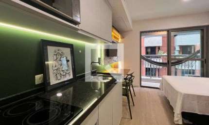 Kitnet / Stúdio para Aluguel - Moema, 1 Quarto,  21 m² - São Paulo