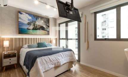 Kitnet / Stúdio para Aluguel - Moema, 1 Quarto,  25 m² - São Paulo