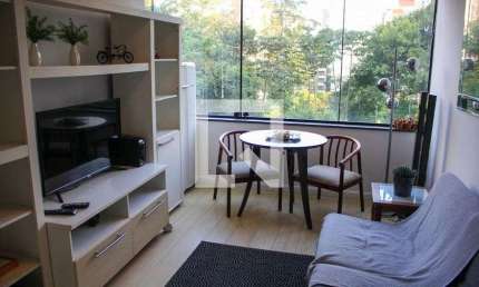 Kitnet / Stúdio para Aluguel - Panamby, 1 Quarto,  40 m² - São Paulo