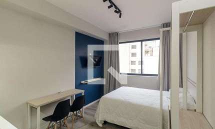 Kitnet / Stúdio para Aluguel - Santa Cecília, 1 Quarto,  25 m² - São Paulo