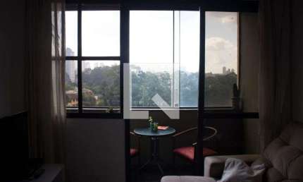 Kitnet / Stúdio para Aluguel - Panamby, 1 Quarto,  40 m² - São Paulo