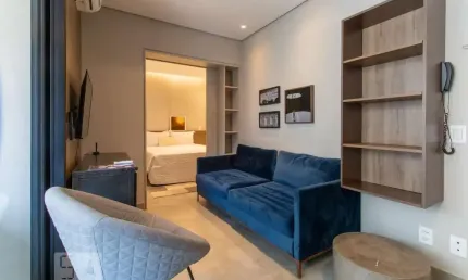 Apartamento para aluguel - pinheiros, 1 quarto,  33 m² - são paulo