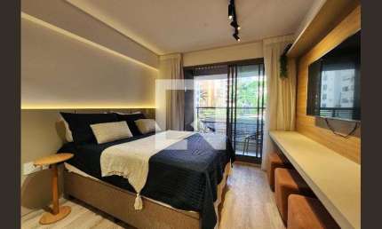 Kitnet / Stúdio para Aluguel - Itaim Bibi, 1 Quarto,  22 m² - São Paulo