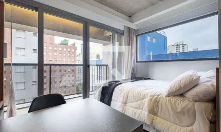Kitnet / Stúdio para Aluguel - Jardim Paulista, 1 Quarto,  21 m² - São Paulo