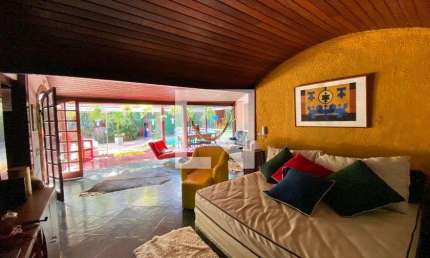 Casa para Aluguel - Laranjeiras, 7 Quartos,  600 m² - Rio de Janeiro
