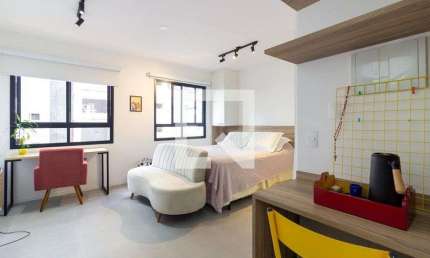 Kitnet / Stúdio para Aluguel - Pinheiros, 1 Quarto,  24 m² - São Paulo