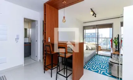 Apartamento para aluguel - santo amaro , 1 quarto,  41 m² - são paulo
