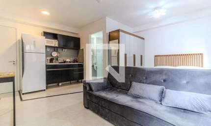 Kitnet / Stúdio para Aluguel - Santa Cecília, 1 Quarto,  25 m² - São Paulo