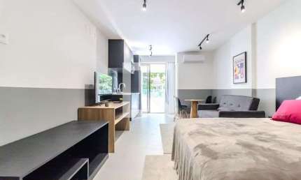 Kitnet / Stúdio para Aluguel - Leblon, 1 Quarto,  45 m² - Rio de Janeiro