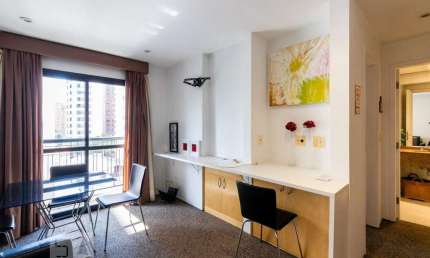 Apartamento para Aluguel - Moema, 1 Quarto,  42 m² - São Paulo