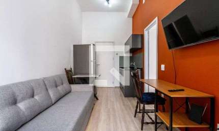 Kitnet / Stúdio para Aluguel - Chácara Santo Antonio, 1 Quarto,  35 m² - São Paulo