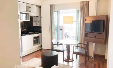 Apartamento para aluguel - vila olímpia, 1 quarto,  44 m² - são paulo
