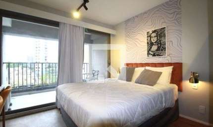 Kitnet / Stúdio para Aluguel - Moema, 1 Quarto,  29 m² - São Paulo