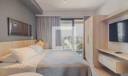 Kitnet / Stúdio para Aluguel - Vila Madalena, 1 Quarto,  23 m² - São Paulo