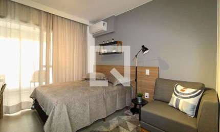 Kitnet / Stúdio para Aluguel - Moema, 1 Quarto,  28 m² - São Paulo
