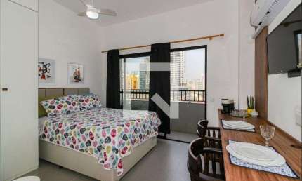 Kitnet / Stúdio para Aluguel - Pinheiros, 1 Quarto,  30 m² - São Paulo
