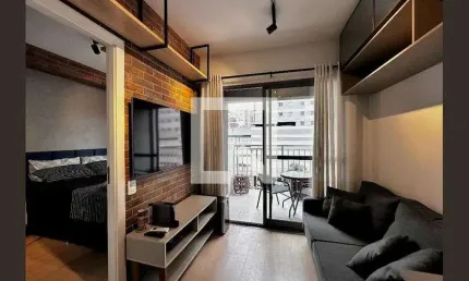 Apartamento para aluguel - vila olímpia, 1 quarto,  27 m² - são paulo