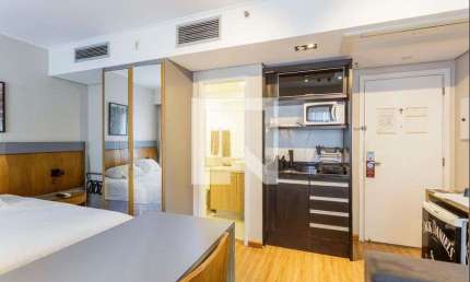 Kitnet / Stúdio para Aluguel - Moema, 1 Quarto,  29 m² - São Paulo
