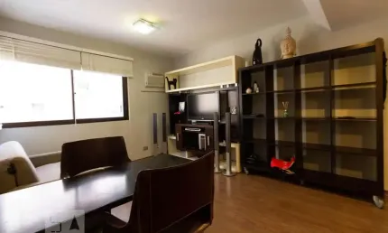 Kitnet / Stúdio para Aluguel - Jardim Paulista, 1 Quarto,  58 m² - São Paulo