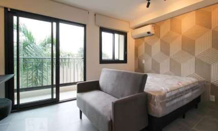 Kitnet / Stúdio para Aluguel - Moema, 1 Quarto,  26 m² - São Paulo