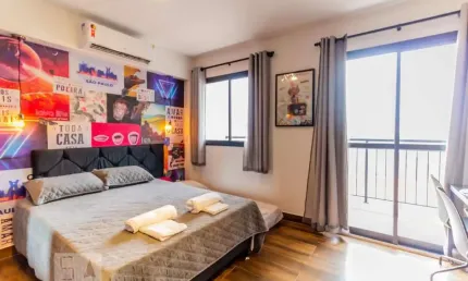 Kitnet / stúdio para aluguel - centro, 1 quarto,  30 m² - são paulo