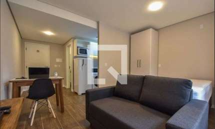 Kitnet / Stúdio para Aluguel - Brooklin, 1 Quarto,  24 m² - São Paulo